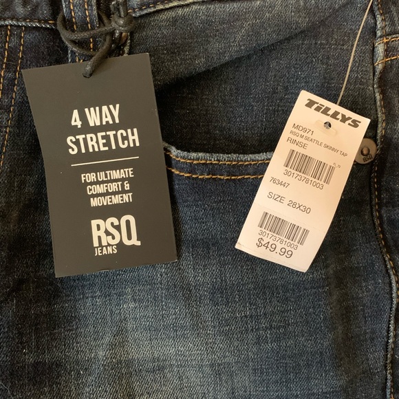 Tillys Rsq Jeans Seattle Skinny Tapered 